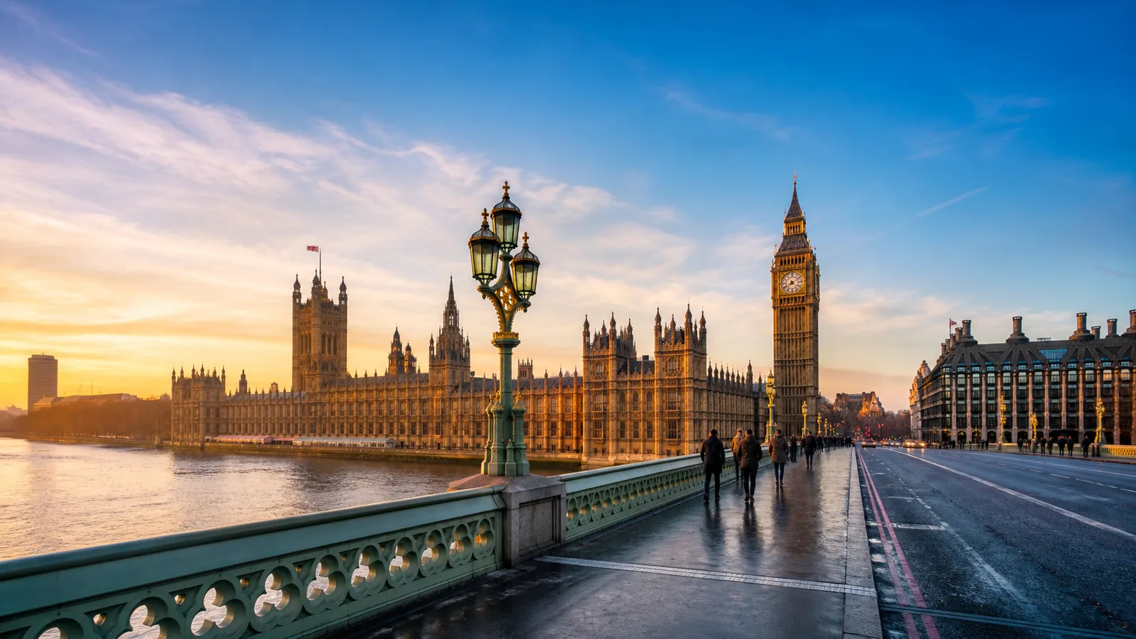 Big Ben and Westminster in London