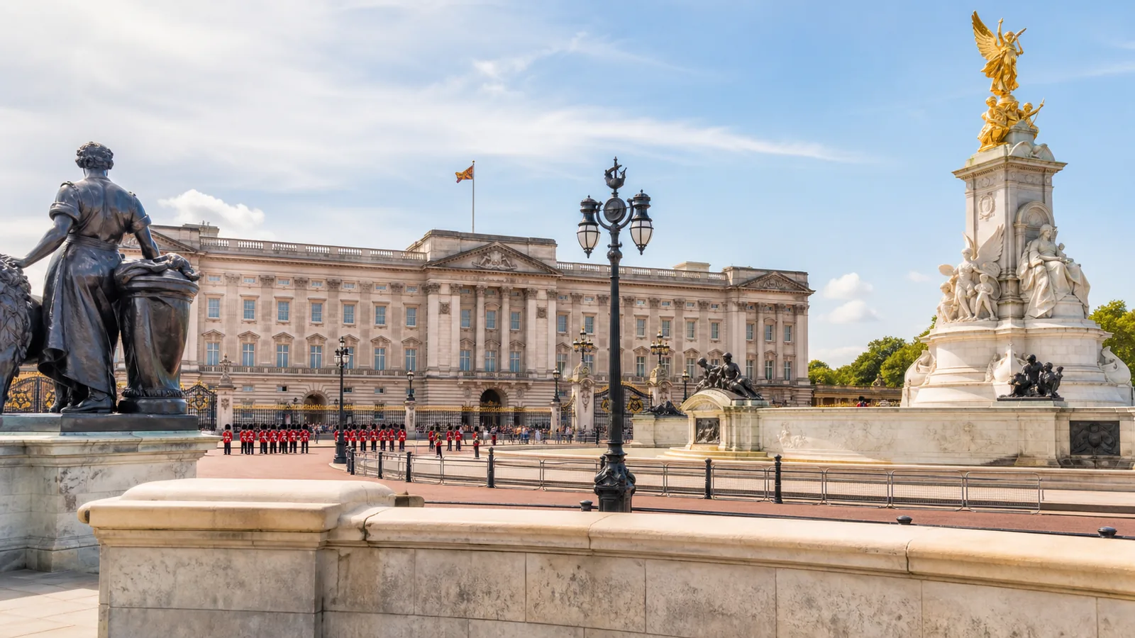 Buckingham Palace in London
