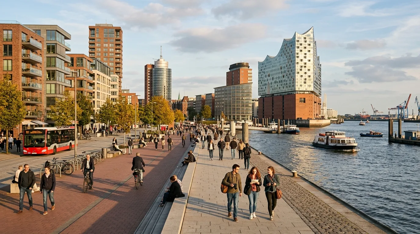 Hamburg itinerary architecture in Germany