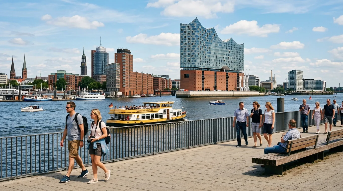 Hamburg itinerary harbour in Germany - view 2 for A 3-Day Hamburg Itinerary for Harbour Architecture and Food