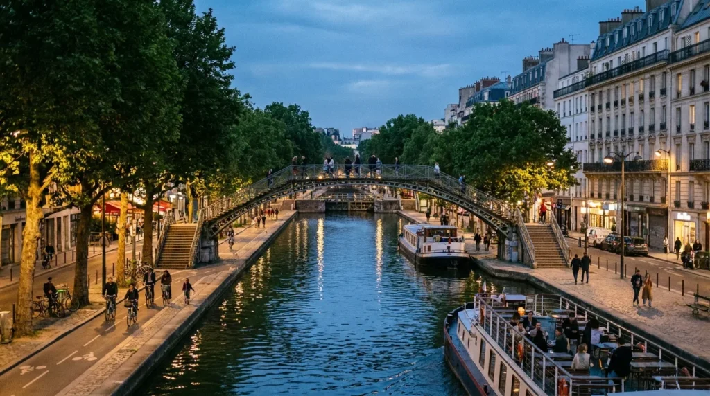 Canal Saint Martin Paris itinerary