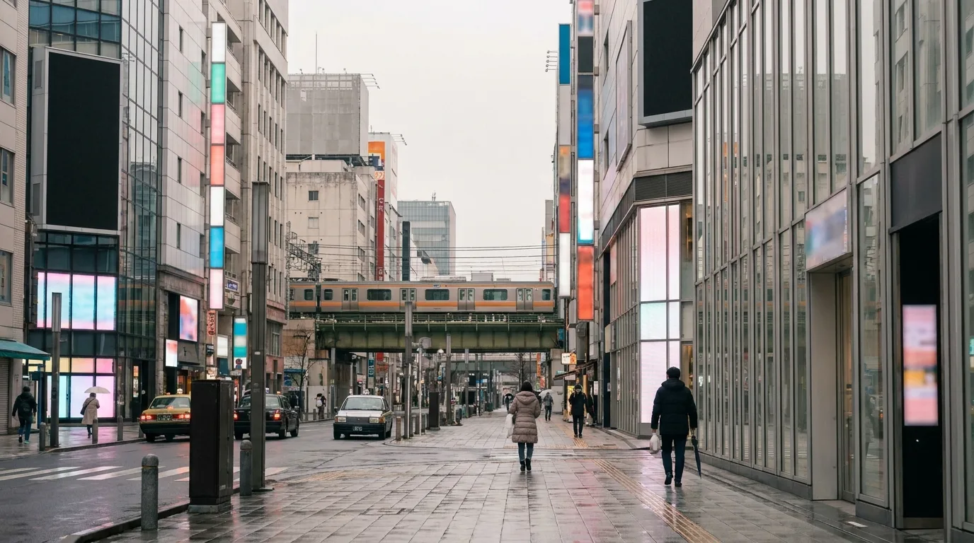 Tokyo street itinerary photography