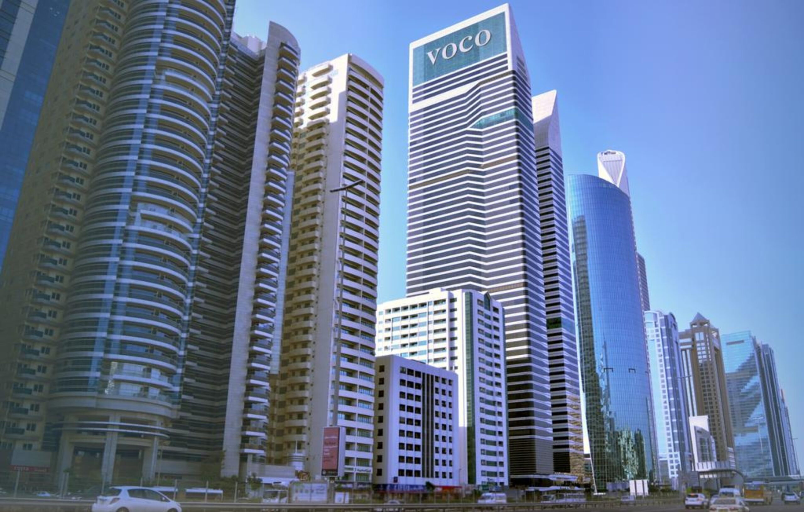 voco Dubai by IHG exterior near Dubai World Trade Centre