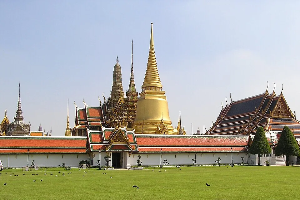Grand Palace complex in Bangkok Thailand