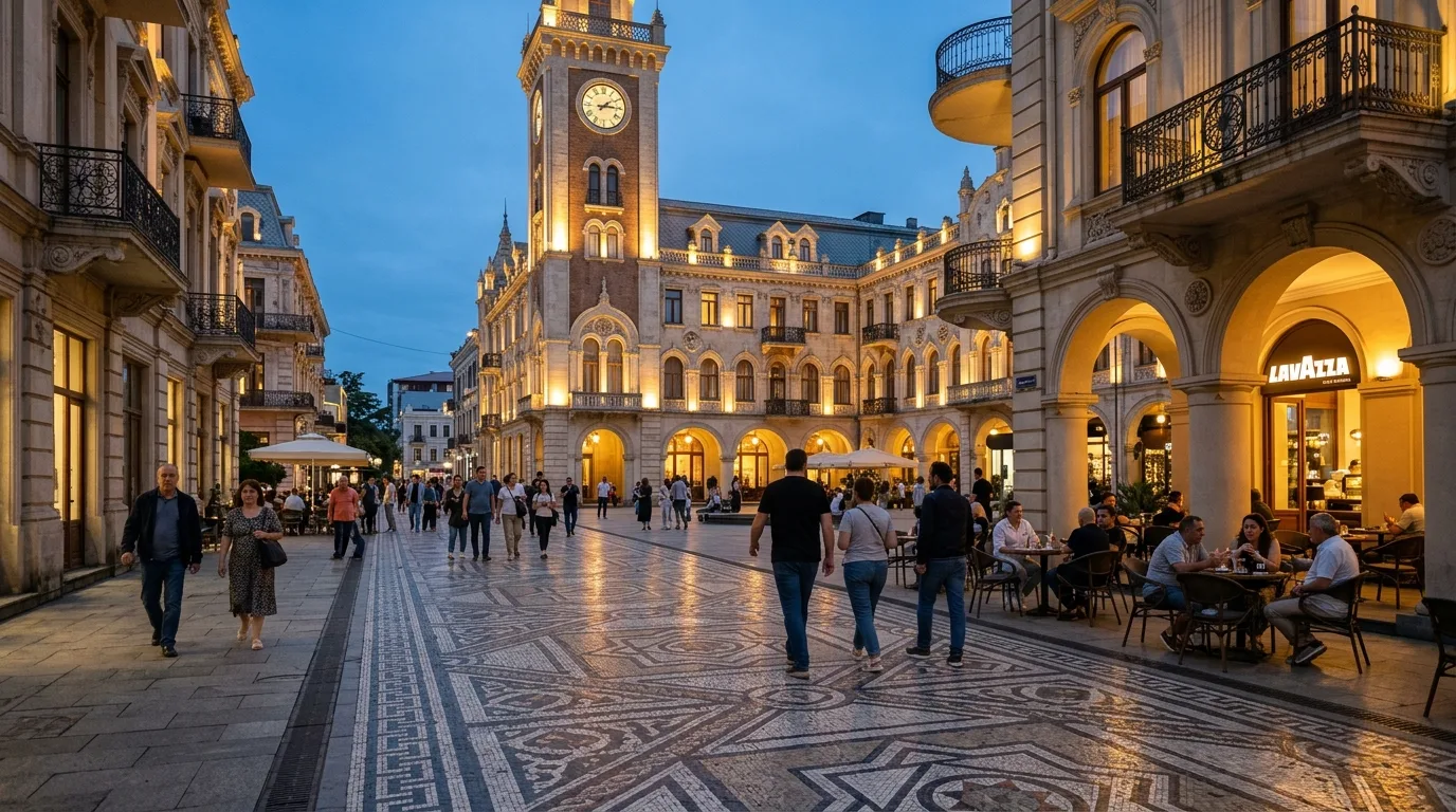Batumi Piazza architecture and
