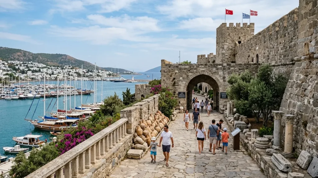 Bodrum Castle museum architecture
