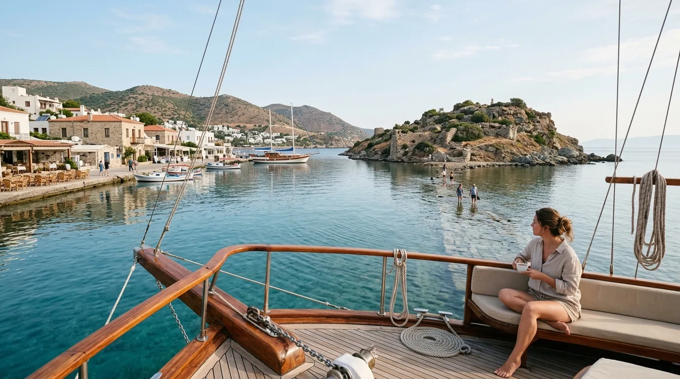 Bodrum boat trip travel photograph