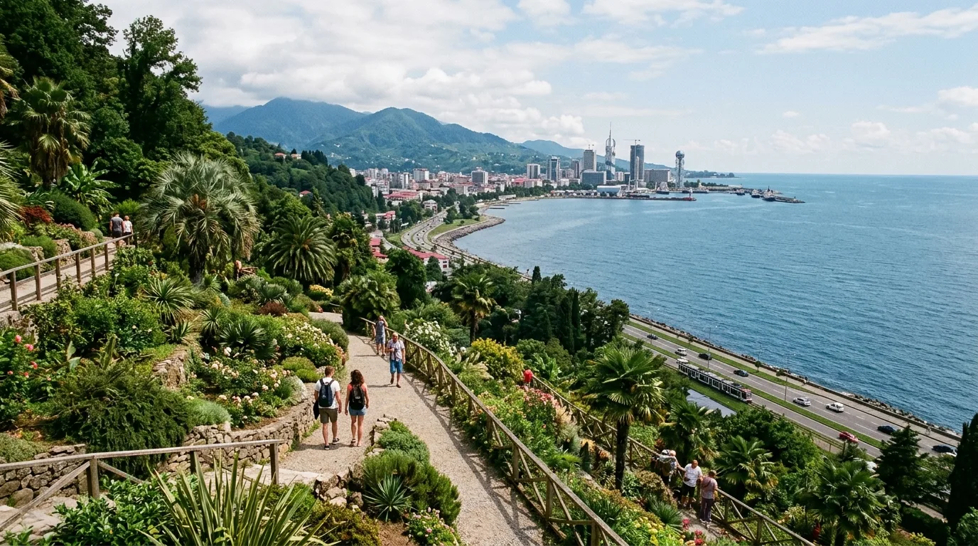 Visiting Batumi botanical