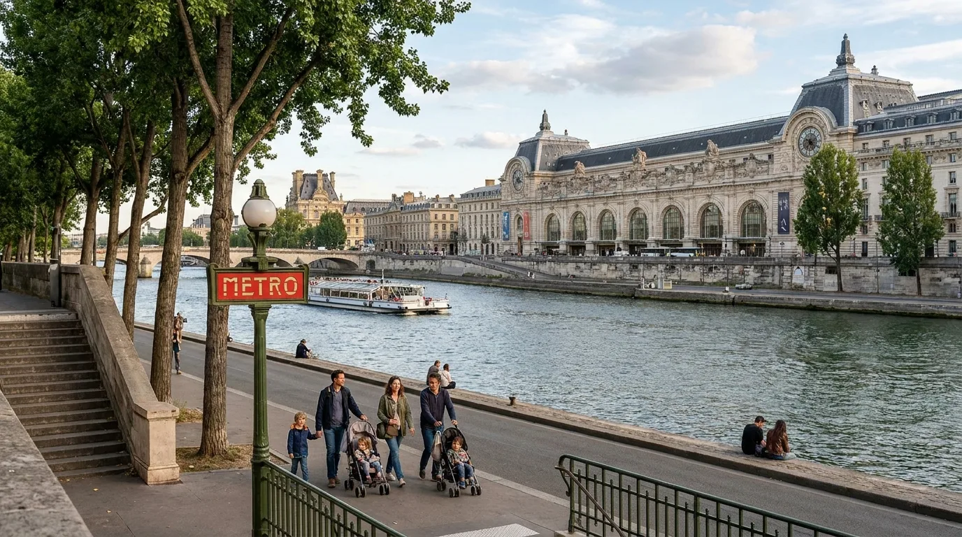 Travel photograph of Musee d'Orsay in Paris