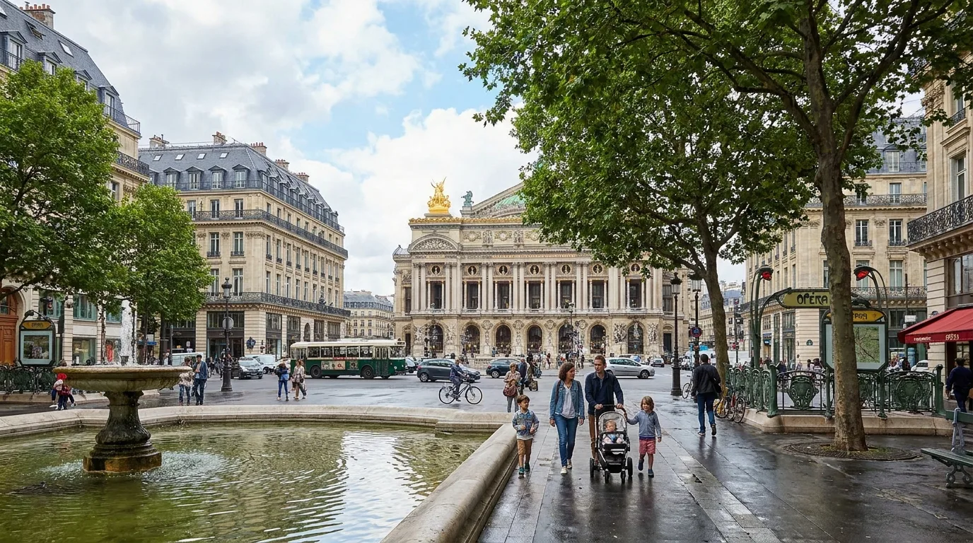 Travel photograph of Paris