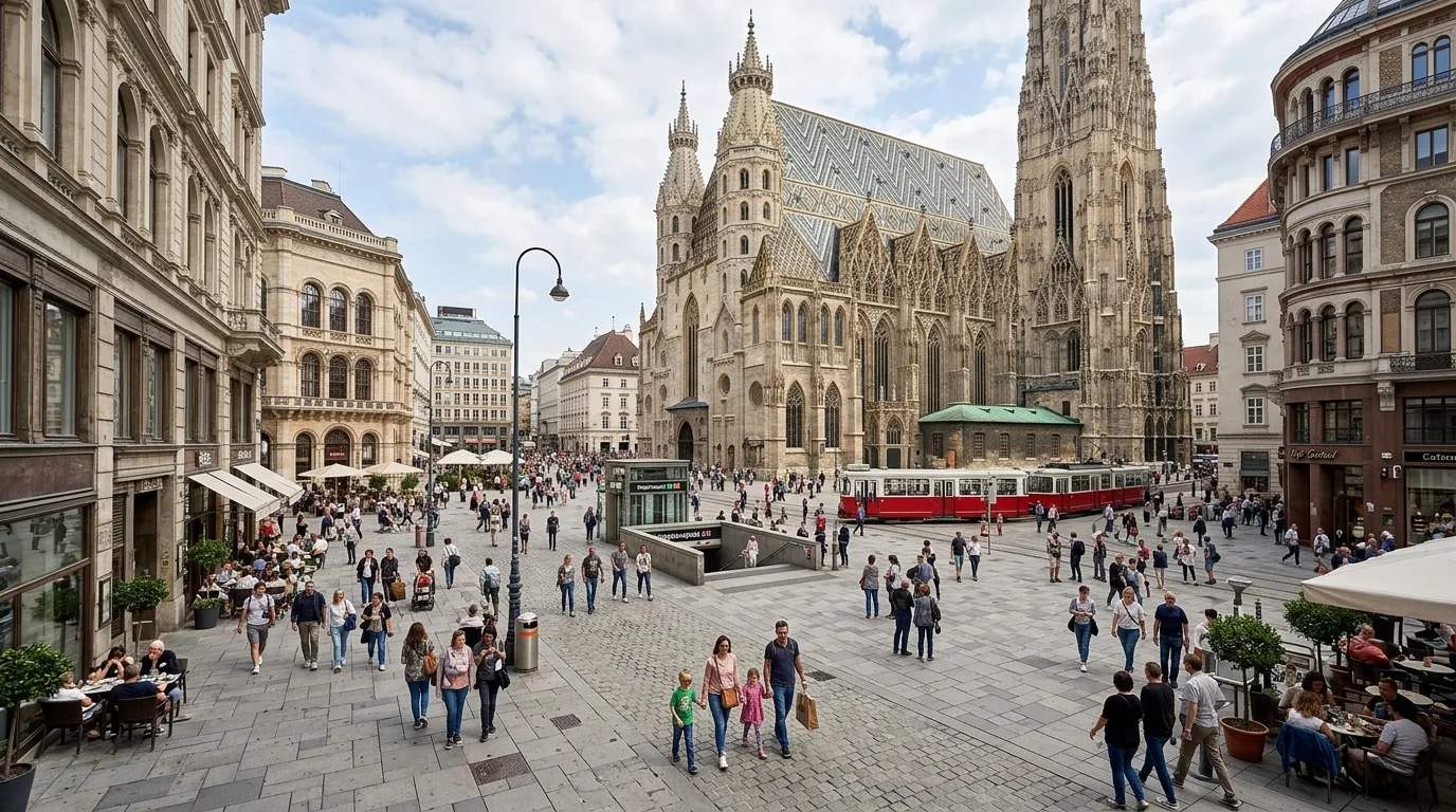 St Stephen's Cathedral in Vienna