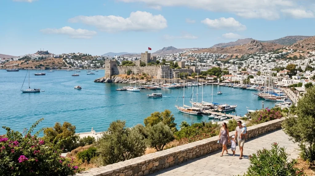 Bodrum Castle overlooking marina