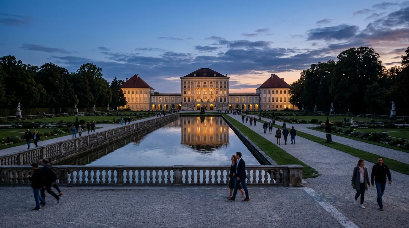 Nymphenburg Palace canal day trip in Germany