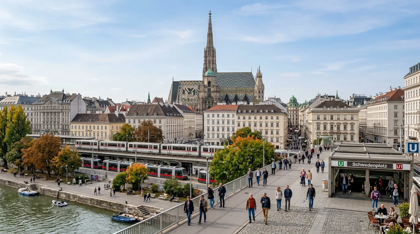 Travel photograph of Vienna
