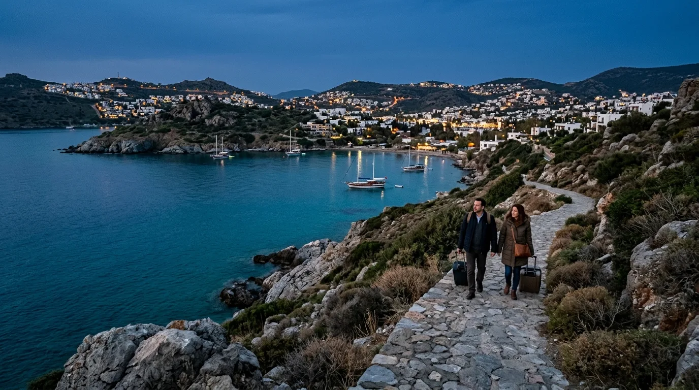 Travel to Bodrum town and