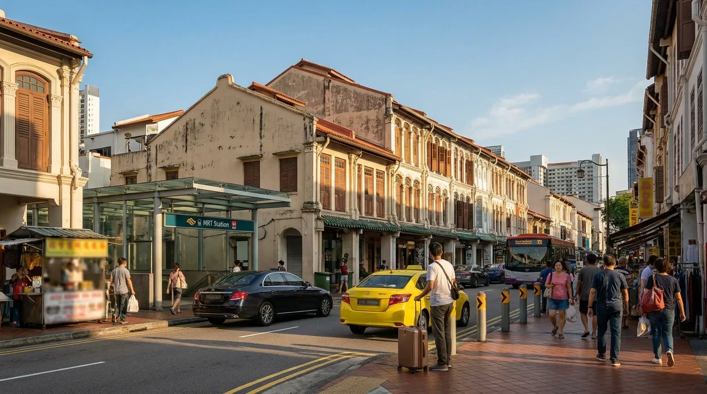 Travel photograph of Chinatown in Singapore