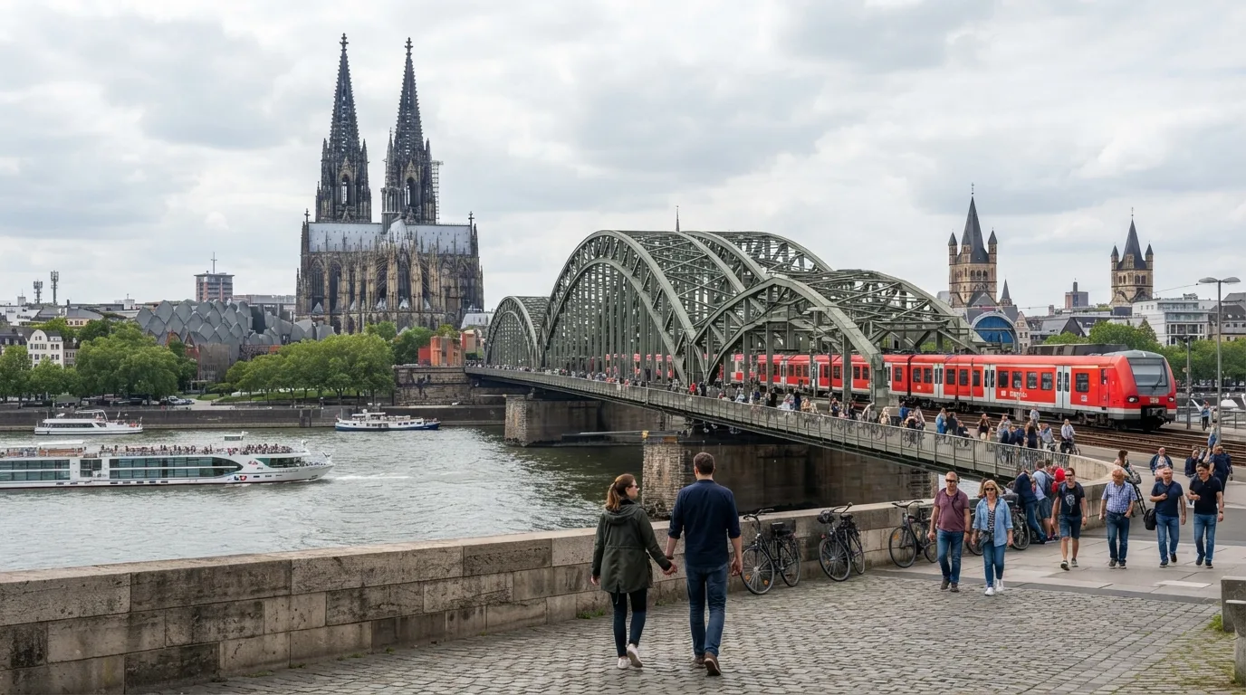 Cologne Rhine Valley itinerary travel guide in Germany