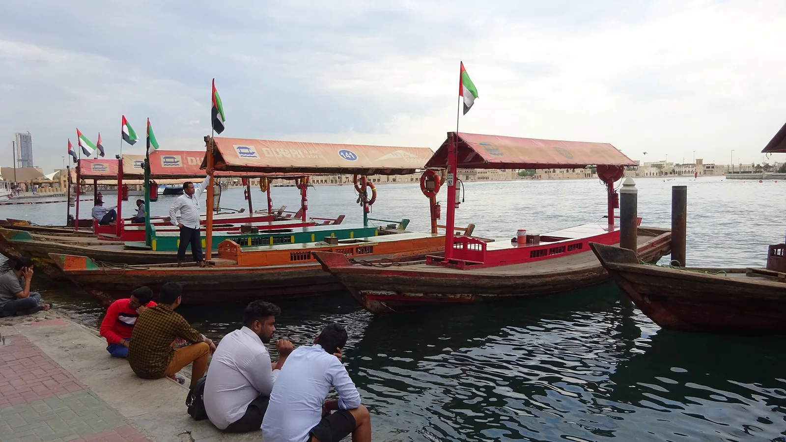 Abra crossing on Dubai Creek