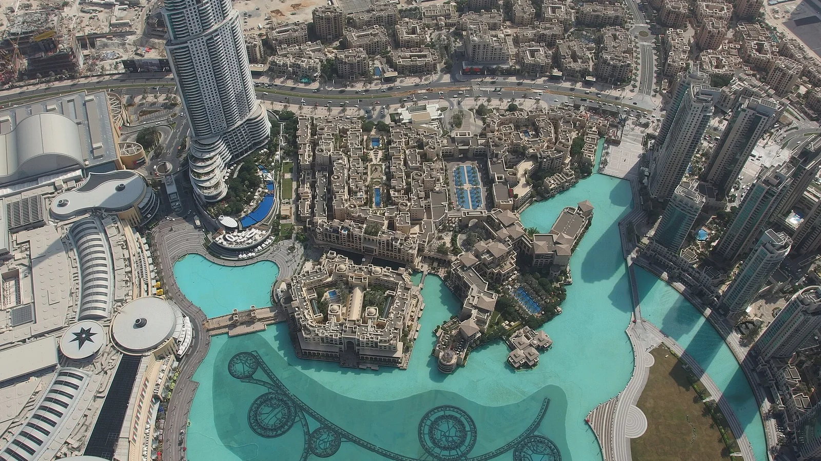 Burj Lake and Dubai Fountain precinct