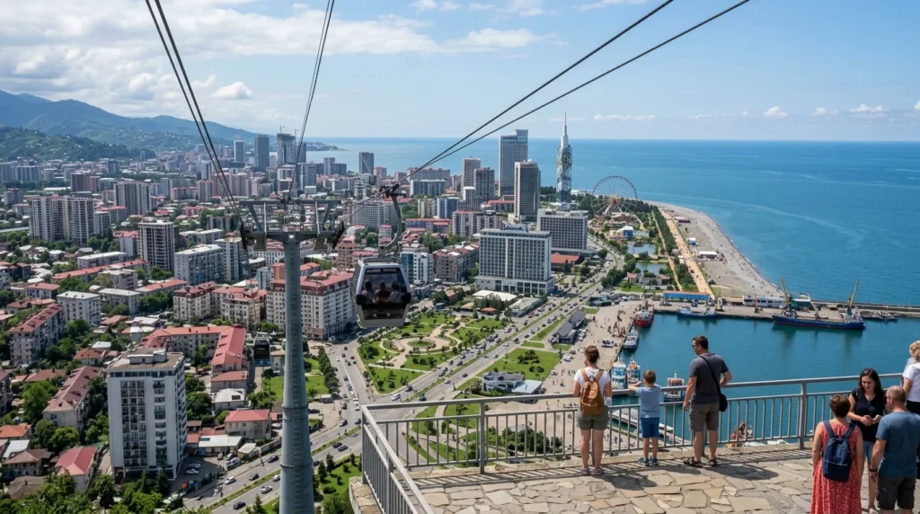 Argo cable car viewpoint Batumi