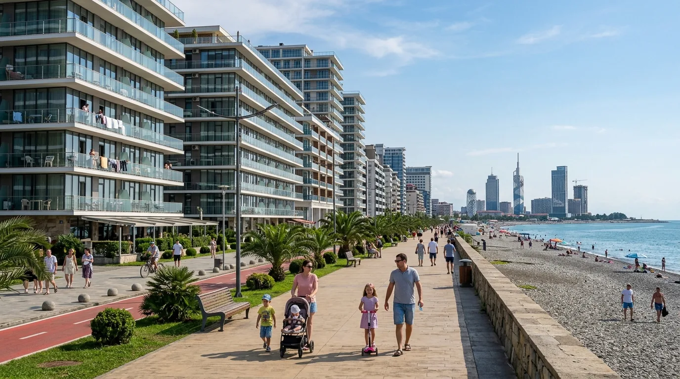 Planning family hotel travel in Batumi