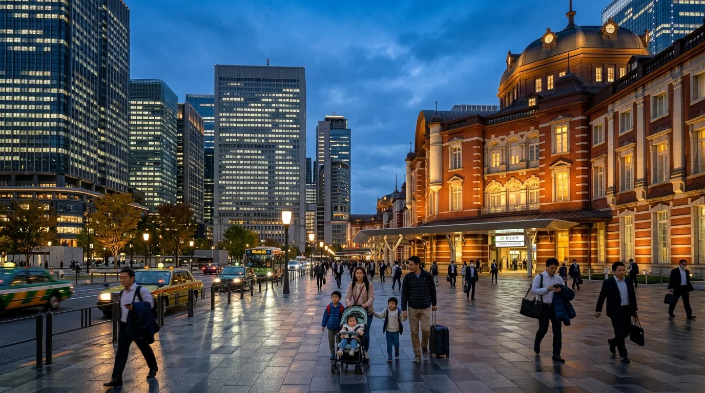 Tokyo Station Marunouchi facade