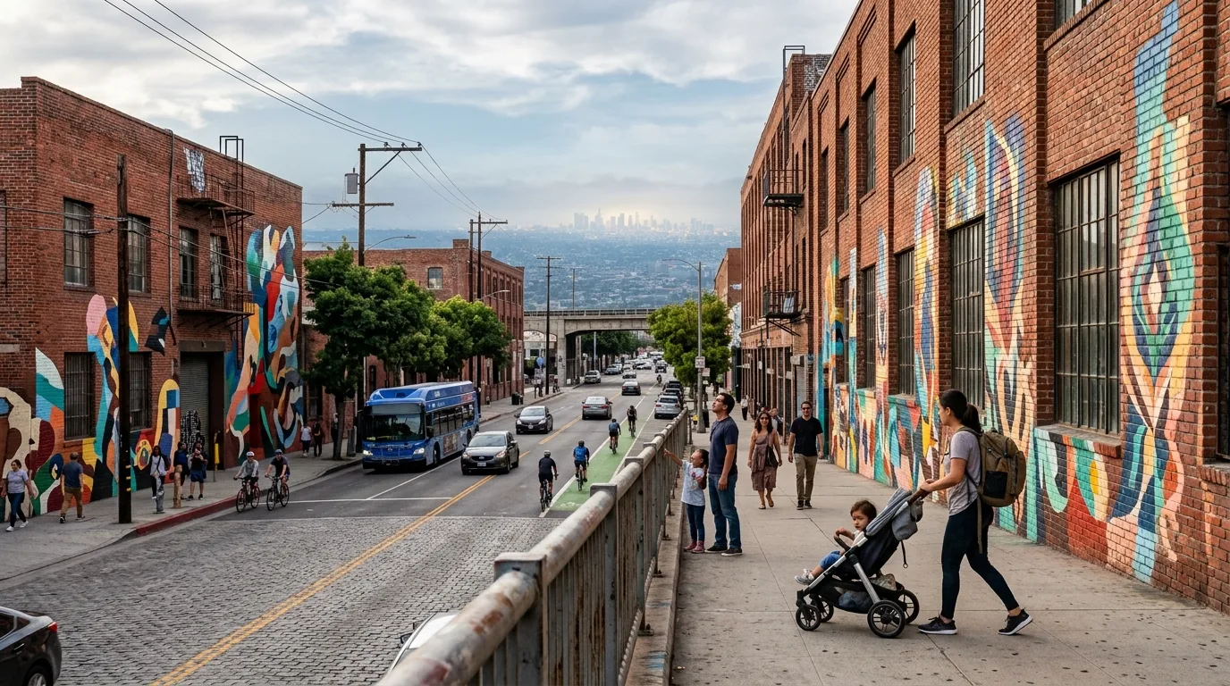 Traveler evaluating Los in Los Angeles