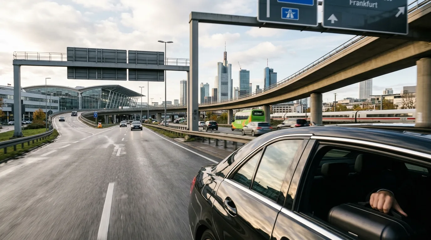 Transfer from Frankfurt in Germany