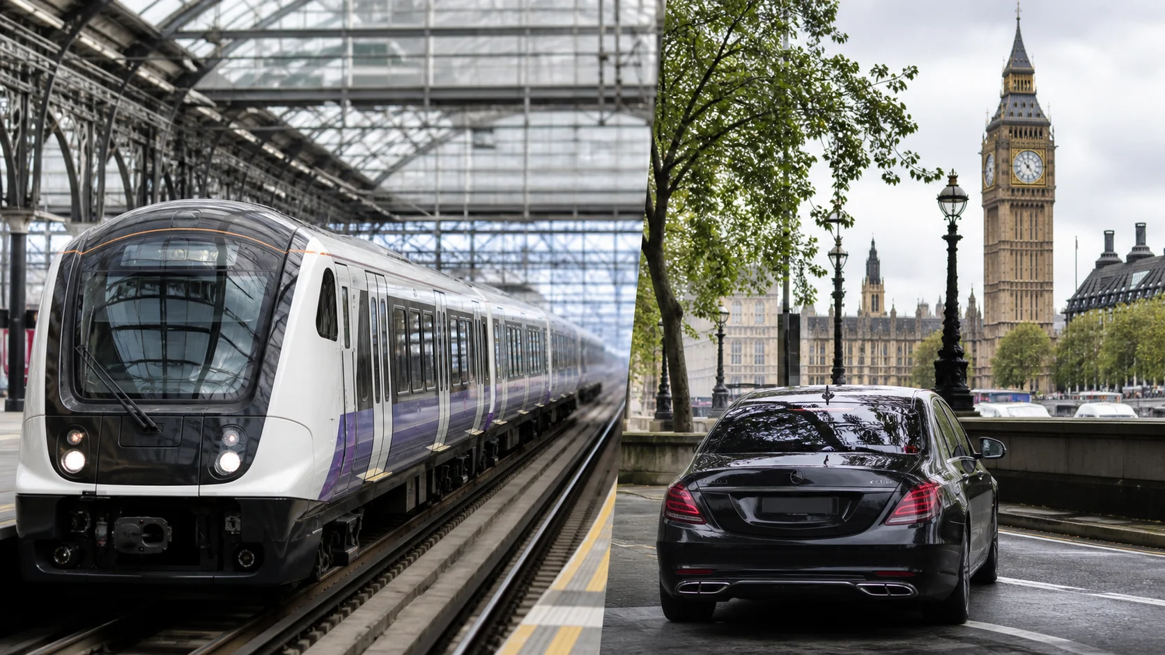 Heathrow to central London with luggage transfer options