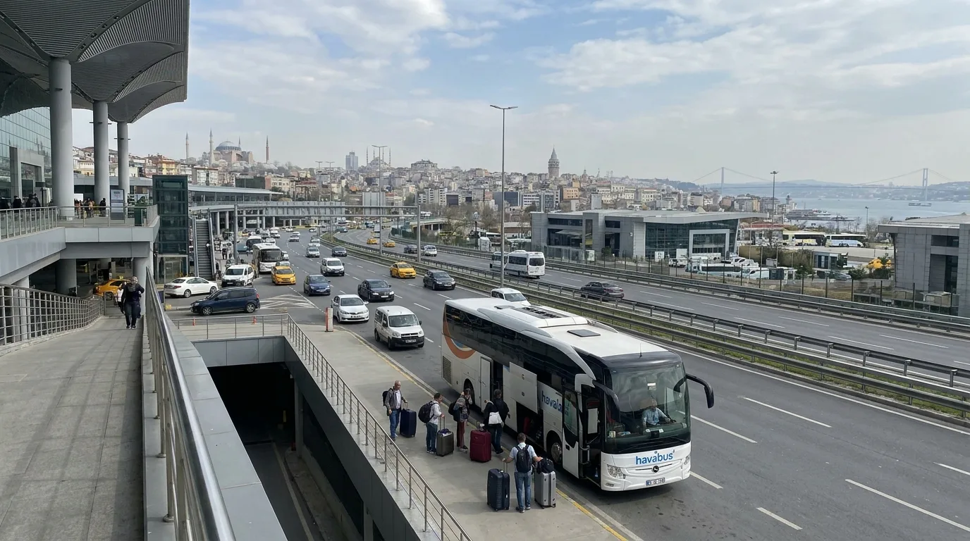IST or SAW airport to Istanbul with luggage travel guide in Istanbul