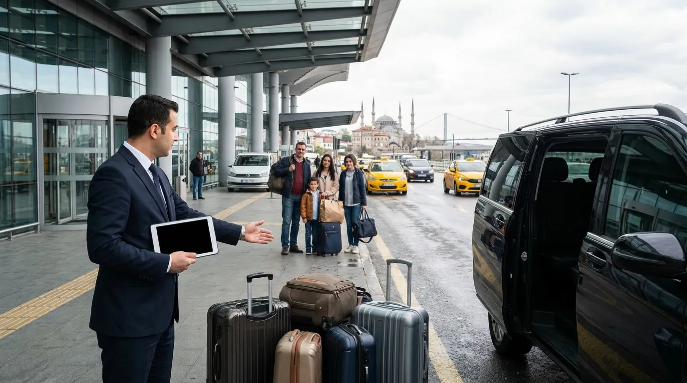 Private airport transfer in in Istanbul
