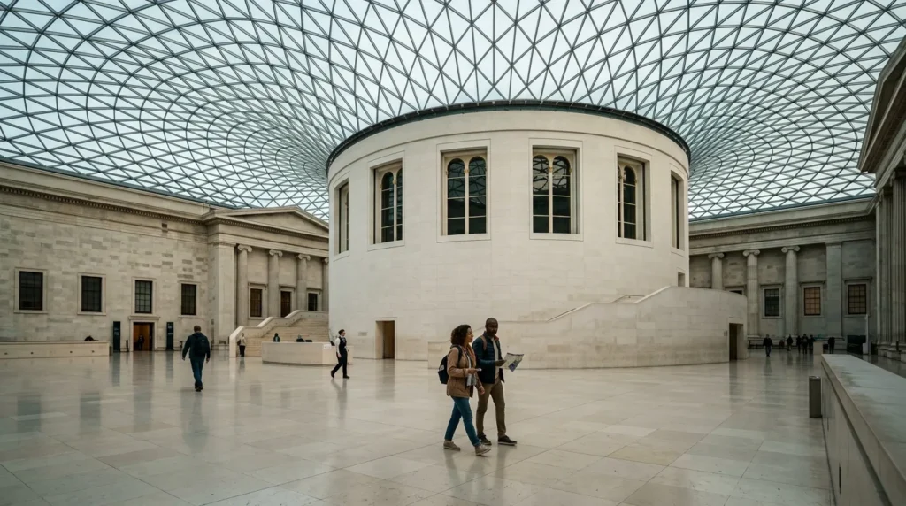 British Museum Great Court in London
