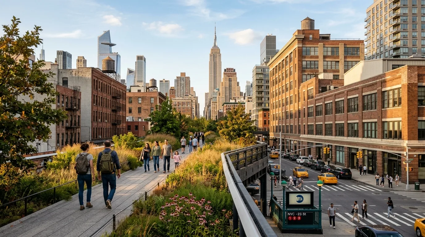 Travel photograph of New York