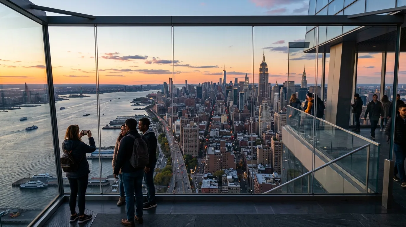 Manhattan skyline from in New York - view 1 for New York Observation Decks and Attraction Passes Compared