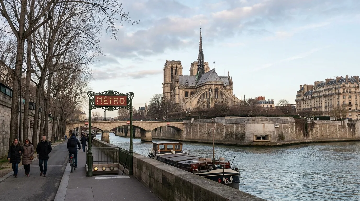 Travel photograph of Paris