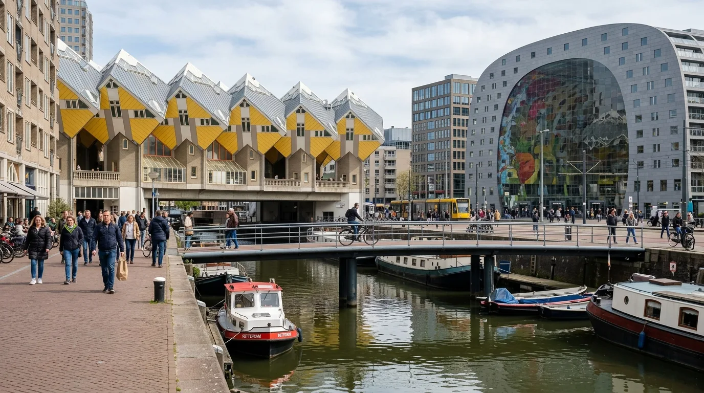 Rotterdam architecture and in Netherlands - view 2 for A Rotterdam Architecture and Food Weekend Itinerary