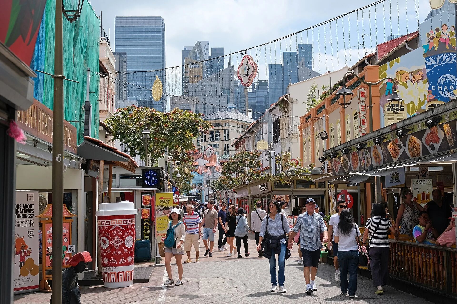 Pagoda Street in Singapore Chinatown
