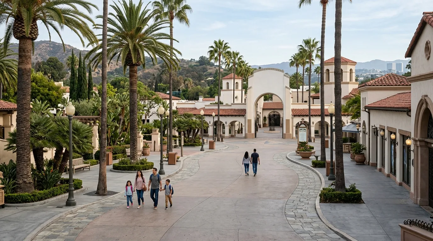 Planning Universal Studios in Los Angeles