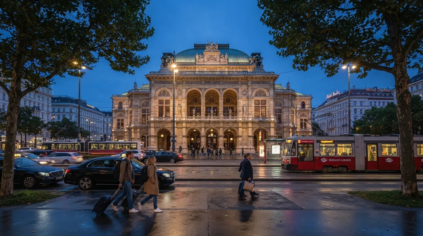 Vienna State Opera exterior view
