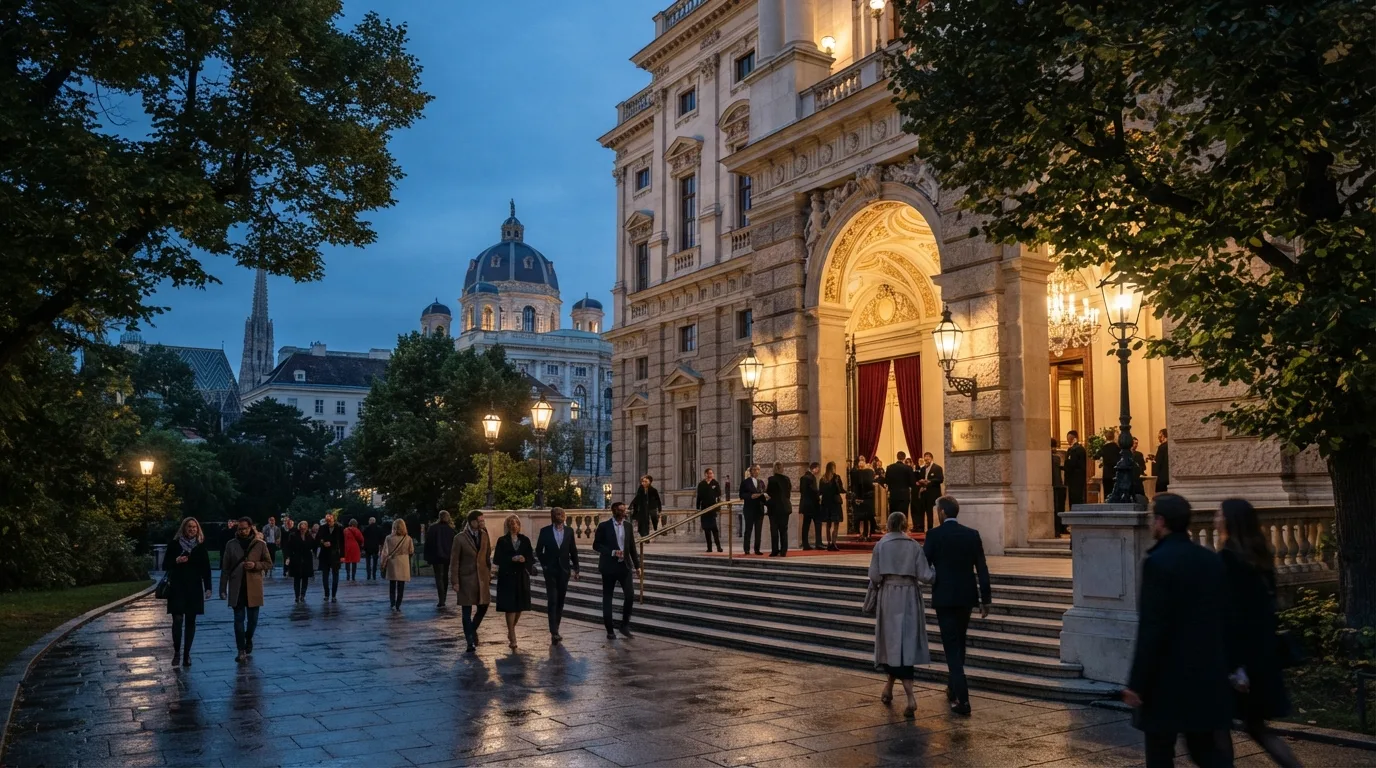 Hofburg palace concert hall in Vienna