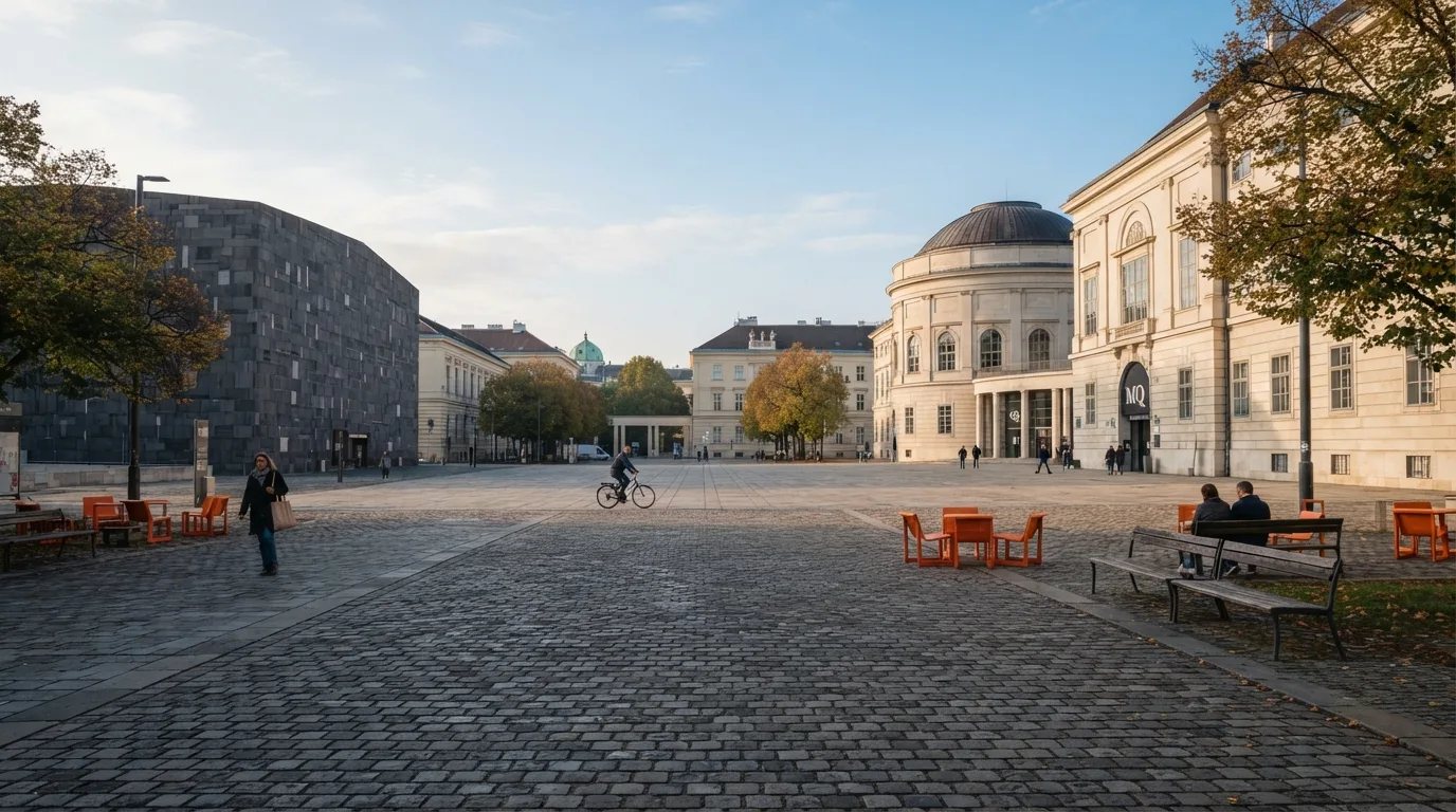 People visiting in Vienna