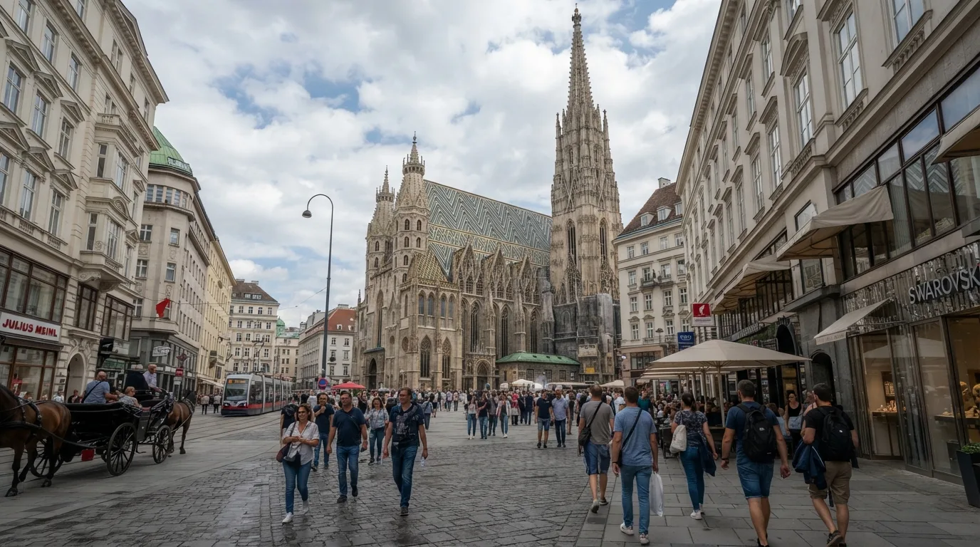 Travel photograph of St in Vienna