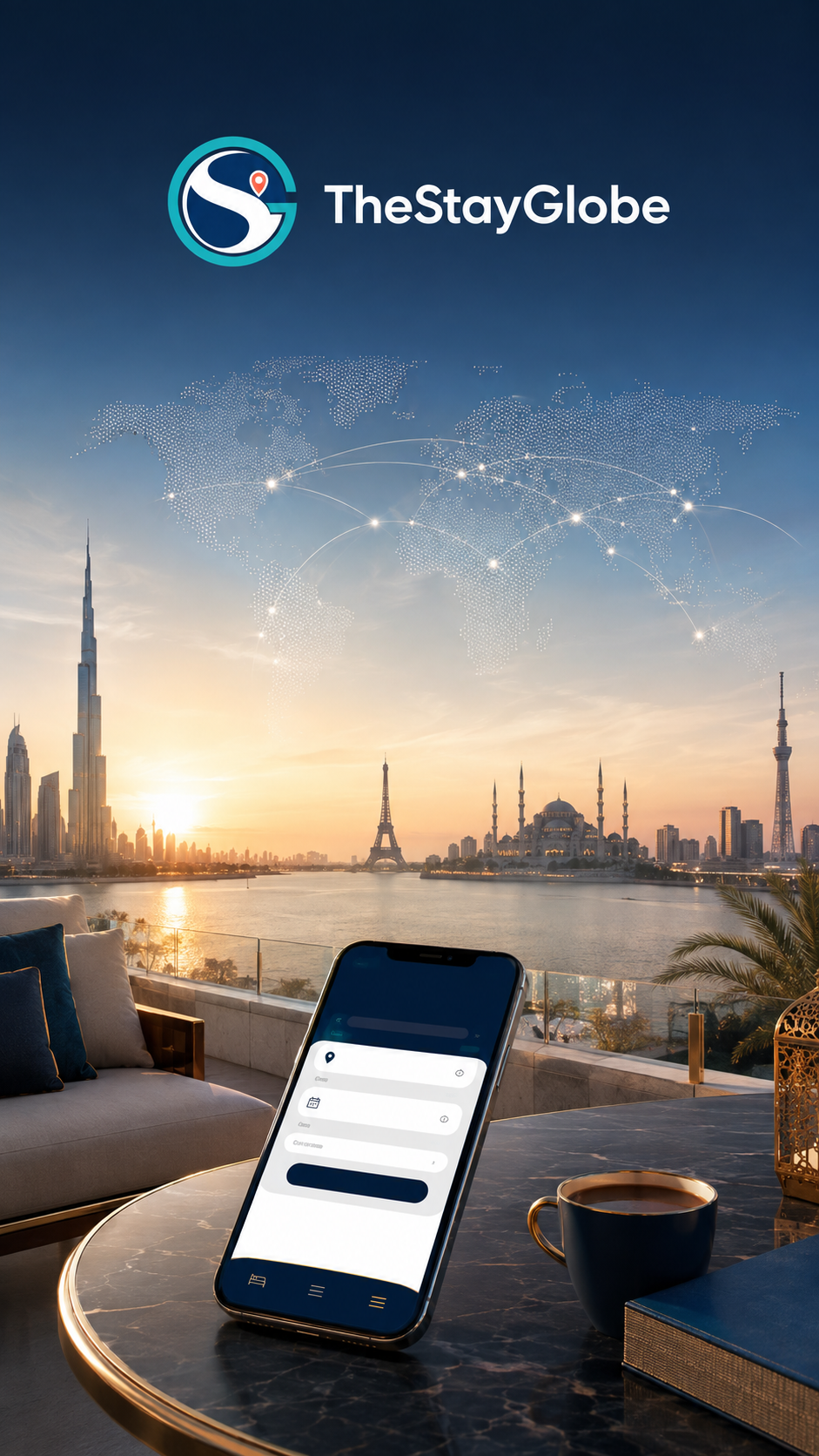 Search hotels worldwide with TheStayGlobe
